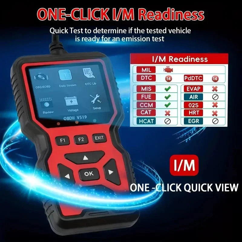 V519 OBD2 Car Diagnostic Tool