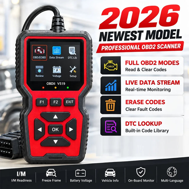 V519 OBD2 Car Diagnostic Tool