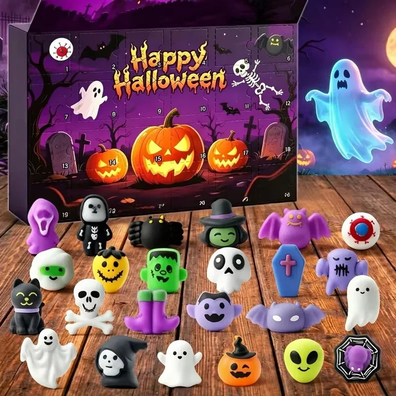 Halloween Advent Calendar Squishy Blind Box