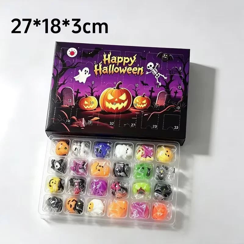 Halloween Advent Calendar Squishy Blind Box