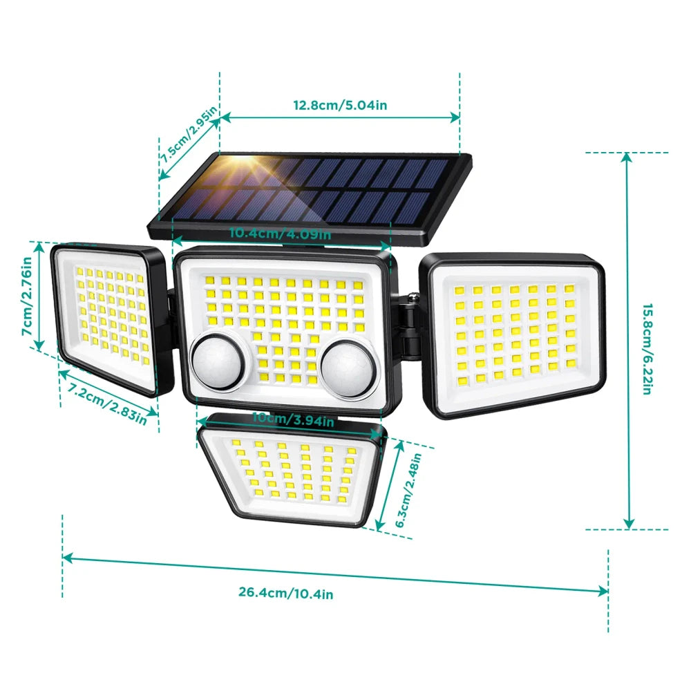 Tuffenough Solar Motion Sensor Security Light