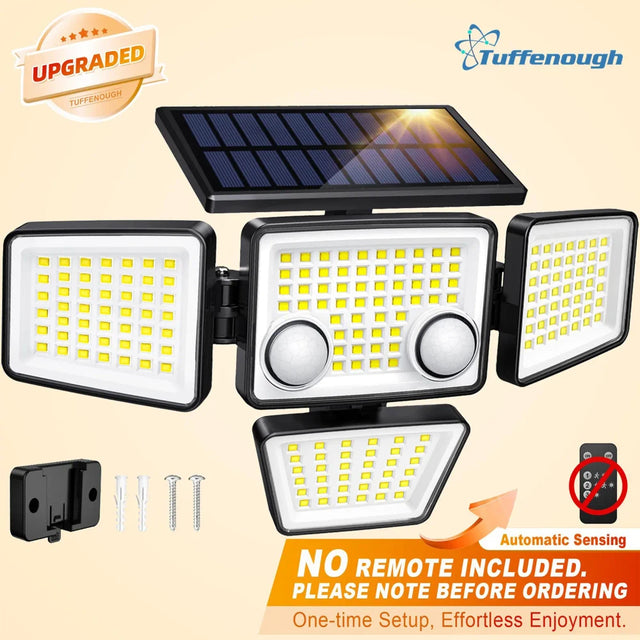 Tuffenough Solar Motion Sensor Security Light