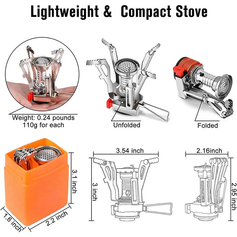 Portable Outdoor Camping Gas Stove